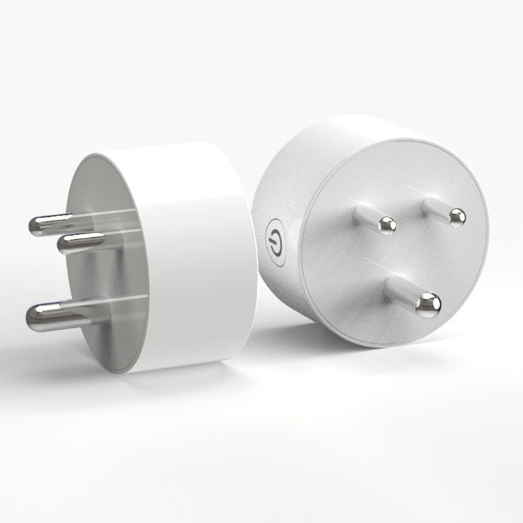 Mini enchufe WiFi inteligente 10A, enchufe pequeño de Sudáfrica/India, interruptor de temporizador de Control remoto, adaptador de corriente eléctrica con Alexa