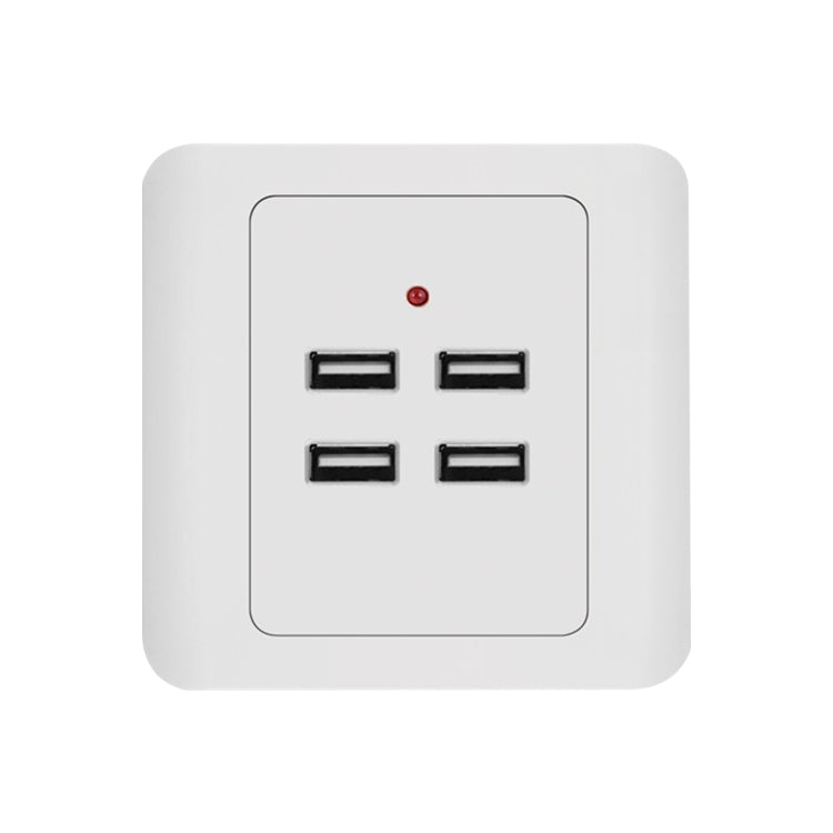 5V 3.1A 4 puertos USB cargador de pared adaptador estación de muelle panel de alimentación, entrada de 36V, 4 Ports USB 2.0