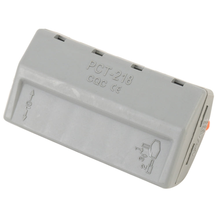10 Uds. Conector de cableado arquitectónico serie PCT de 8 puertos distribuidor de Conductor de lámpara LED caja de conexiones junta de cable, 8 Port