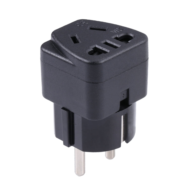 Adaptador de corriente universal portátil de cinco orificios WK a enchufe de la UE, WK to EU, WK to UK