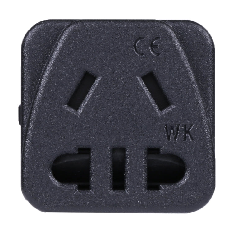 Adaptador de corriente universal portátil de cinco orificios WK a enchufe de la UE, WK to EU, WK to UK