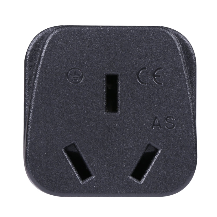 Adaptador de corriente portátil de tres orificios AU a Reino Unido, AU to EU, AU to UK