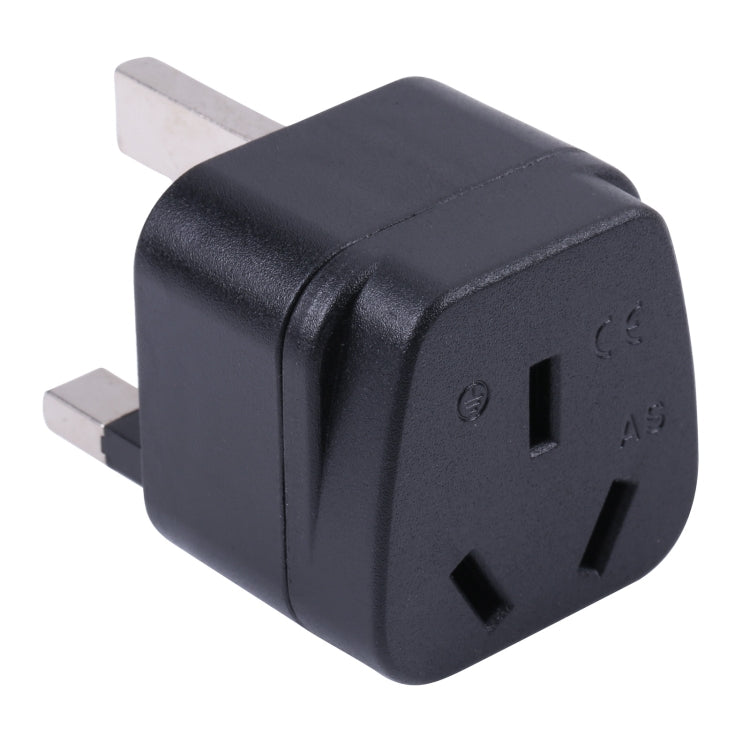 Adaptador de corriente portátil de tres orificios AU a Reino Unido, AU to EU, AU to UK