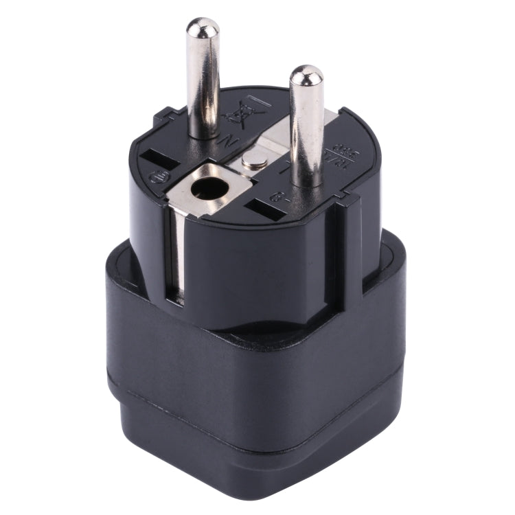 Adaptador de corriente portátil de tres orificios para enchufe de EE. UU. a Reino Unido, US to EU, US to UK
