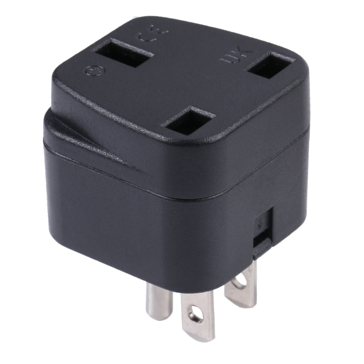 Adaptador de corriente portátil para enchufe de tres clavijas de Reino Unido a EE. UU. y México, UK to US