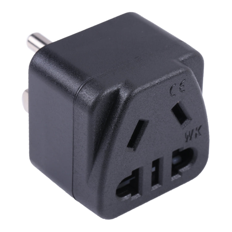 Adaptador de corriente universal portátil de cinco orificios WK a AU de tres clavijas, WK to US, WK to AU