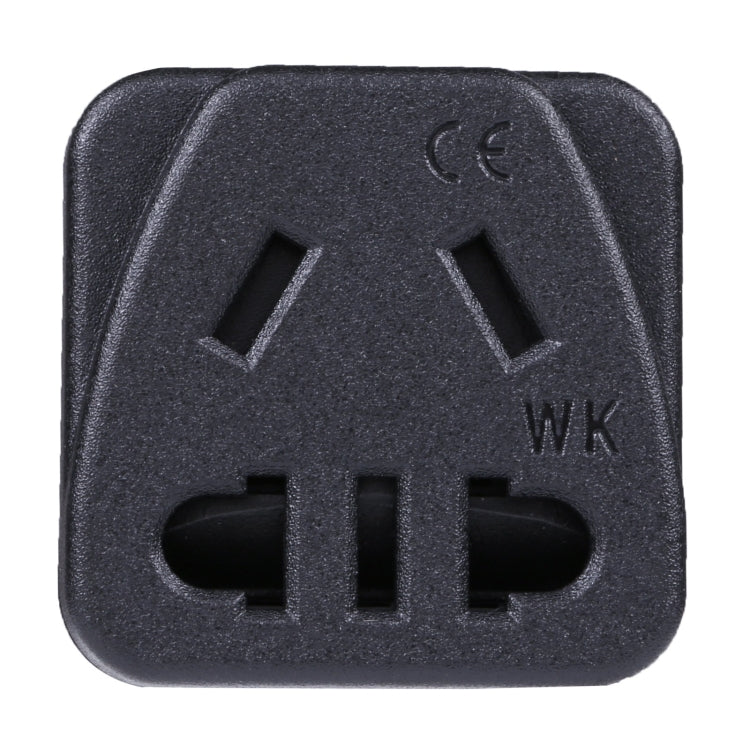 Adaptador de corriente universal portátil de cinco orificios WK a AU de tres clavijas, WK to US, WK to AU