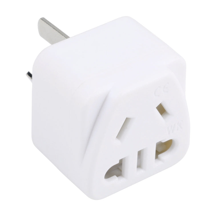 Adaptador de corriente universal portátil de cinco orificios WK a AU de tres clavijas, WK to US, WK to AU