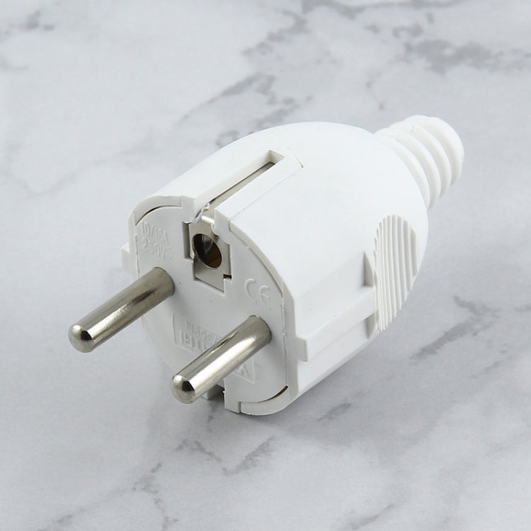 Enchufe tripolar de cableado lateral, enchufe UE