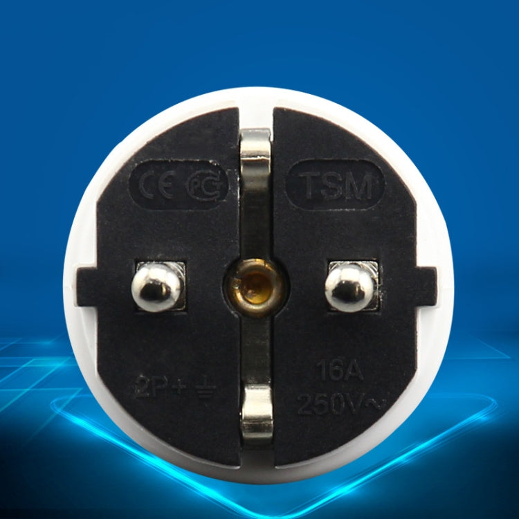 Enchufe de alimentación con cableado desmontable de 16 A, enchufe de la UE