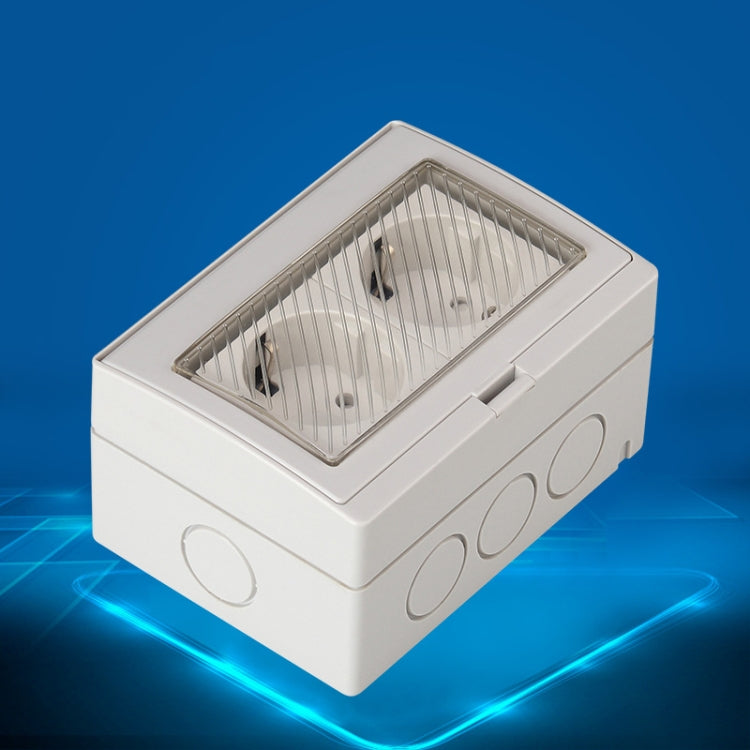 Enchufe de doble conexión impermeable IP55 para exteriores, enchufe de la UE