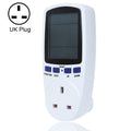 AC 230-250V 50Hz Max 13A Pantalla LCD Medidor de energía Watt Volt Voltaje Analizador de potencia Monitor de electricidad automático Analizador de potencia, enchufe del Reino Unido, AC 230-250V UK Plug