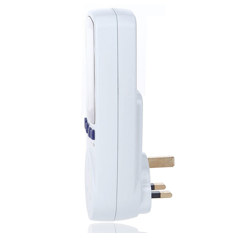 AC 230-250V 50Hz Max 13A Pantalla LCD Medidor de energía Watt Volt Voltaje Analizador de potencia Monitor de electricidad automático Analizador de potencia, enchufe del Reino Unido, AC 230-250V UK Plug