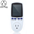 AC 120V 60Hz Max 15A Pantalla LCD Medidor de potencia Energía Watt Amperios Volt Uso de electricidad Monitor Analizador, Enchufe de EE. UU., AC 120V US Plug