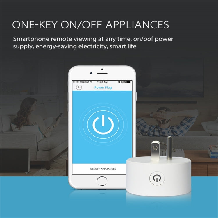 Enchufe de alimentación inteligente NEO NAS-WR06W WiFi US, con dispositivo de Control remoto, encendido/apagado a través de la aplicación y función de sincronización, NAS-WR06W