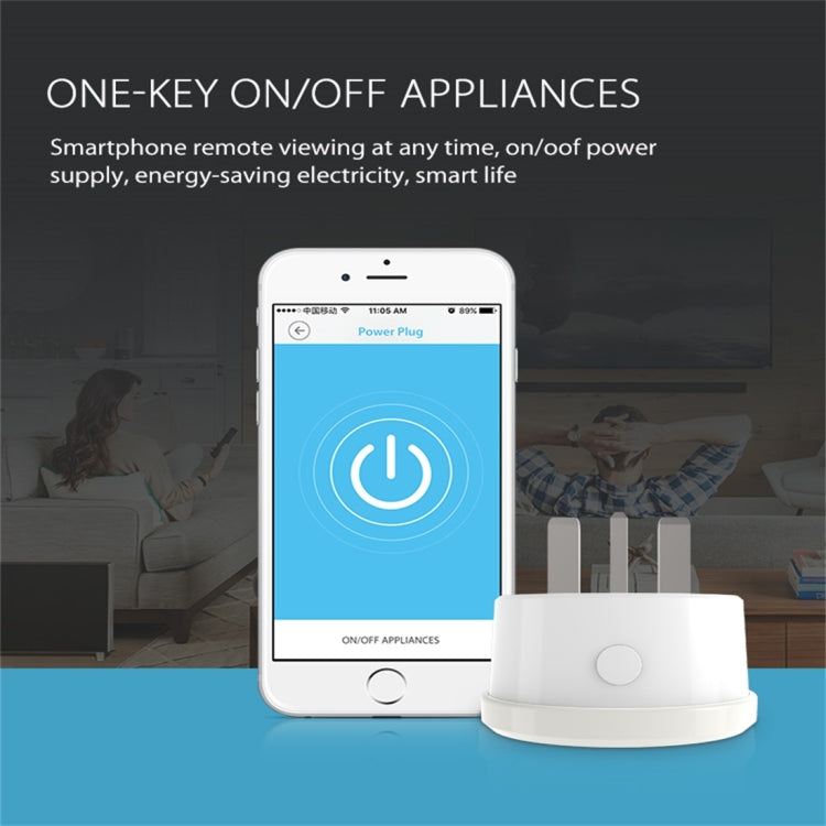 Enchufe inteligente NEO NAS-WR03W WiFi UK, con dispositivo de control remoto, encendido/apagado mediante aplicación y función de sincronización, NAS-WR03W