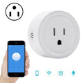 SA-003 10A Mini WiFi Plug Timing Smart Socket funciona con Alexa y Google Home, CA 100-240V, enchufe de EE. UU., SA-003