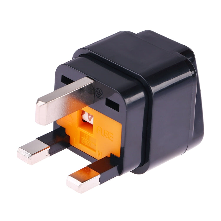 Enchufe universal portátil al cargador de viaje del adaptador de corriente del enchufe del Reino Unido con fusible, UK Plug(with Fuse)