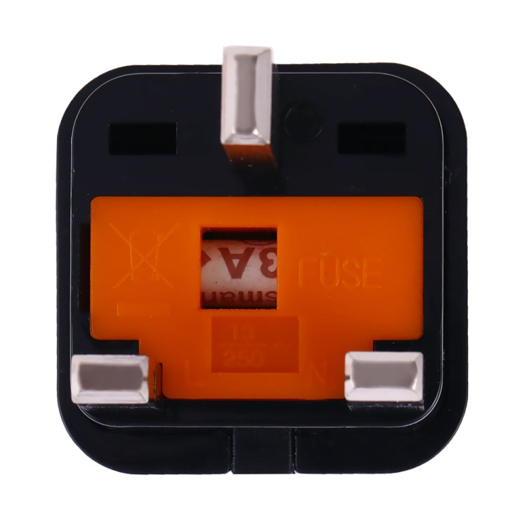 Enchufe universal portátil al cargador de viaje del adaptador de corriente del enchufe del Reino Unido con fusible, UK Plug(with Fuse)
