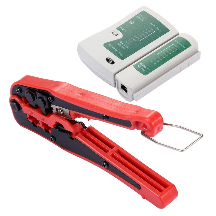 WLXY 4 en 1 Pelacables portátil, Detector de Línea alámbrica, Kits de herramientas de probador de Cable de red Ethernet, 4 in 1