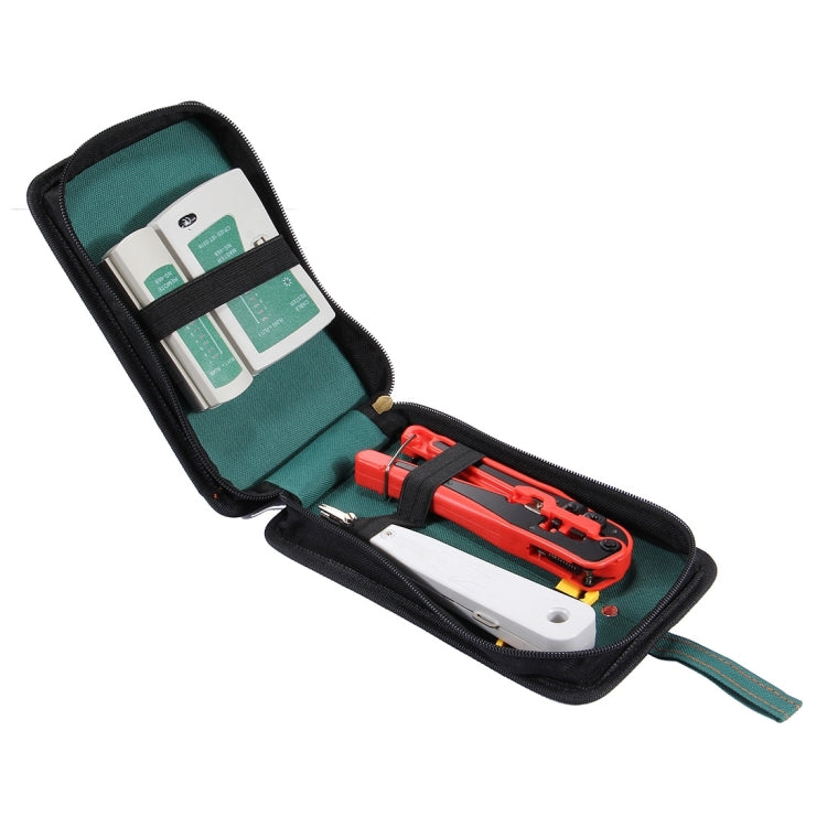 WLXY 4 en 1 Pelacables portátil, Detector de Línea alámbrica, Kits de herramientas de probador de Cable de red Ethernet, 4 in 1