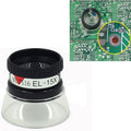 Mini lupa antigua portátil de joyería tipo cilindro 15X