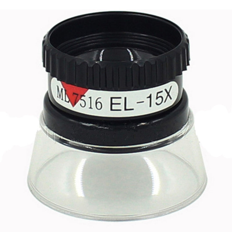 Mini lupa antigua portátil de joyería tipo cilindro 15X