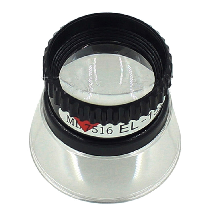 Mini lupa antigua portátil de joyería tipo cilindro 15X