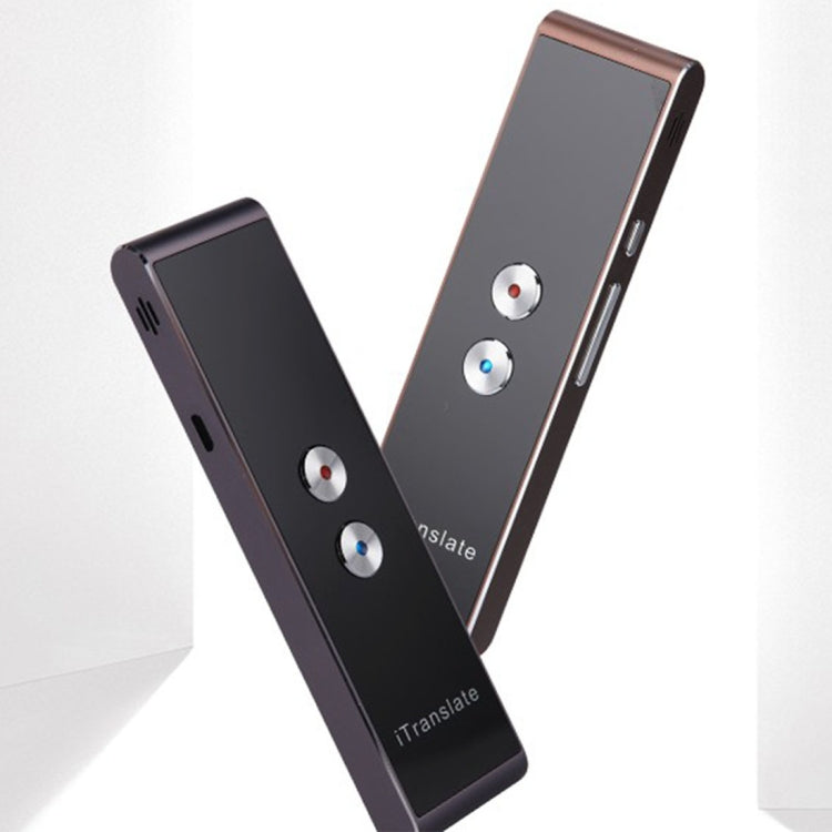 Traductor de voz inteligente de bolsillo portátil T8 Traductor de traducción de voz en tiempo real con micrófono dual, compatible con 33 idiomas
