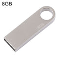 Disco flash metálico USB 2.0 de 8 GB, 8GB