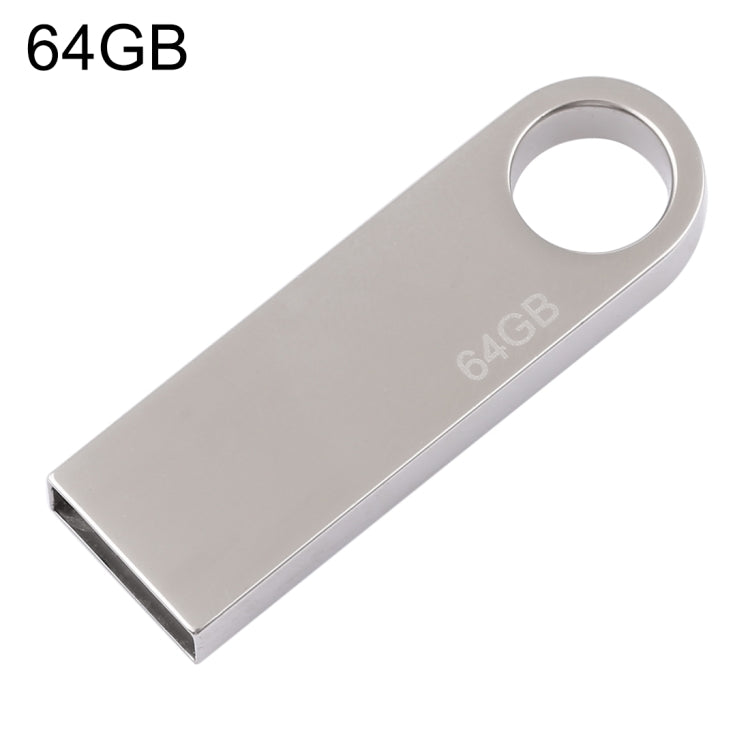 Disco flash metálico USB 2.0 de 64 GB, 64GB