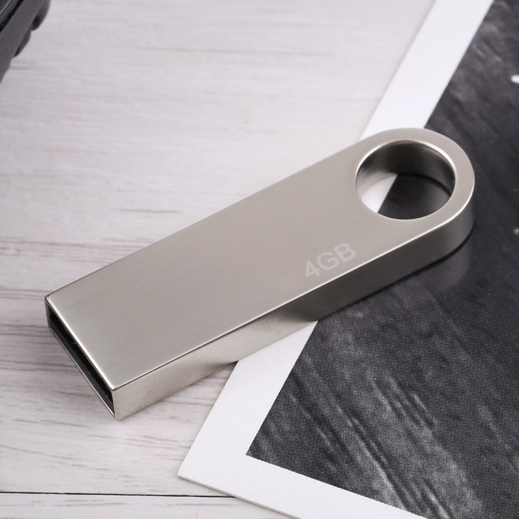 Disco flash metálico USB 2.0 de 4 GB, 4GB