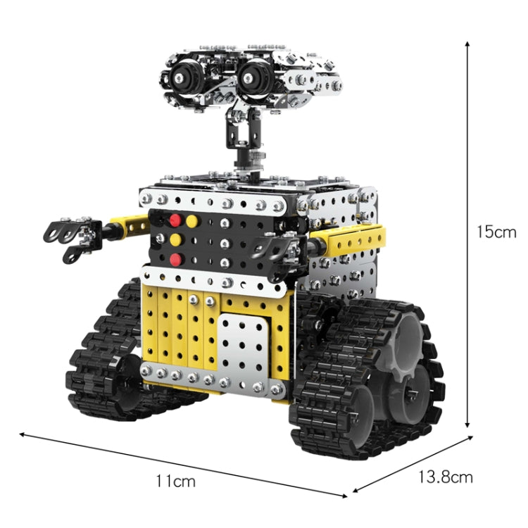 MoFun SW(RC)009 DIY ensamblaje de acero inoxidable Robot de Control remoto juguete de inteligencia interactivo, MoFun SW(RC)009
