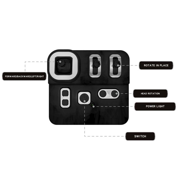 MoFun SW(RC)009 DIY ensamblaje de acero inoxidable Robot de Control remoto juguete de inteligencia interactivo, MoFun SW(RC)009