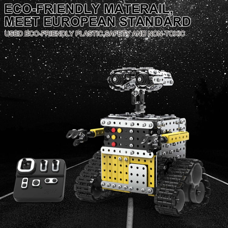 MoFun SW(RC)009 DIY ensamblaje de acero inoxidable Robot de Control remoto juguete de inteligencia interactivo, MoFun SW(RC)009