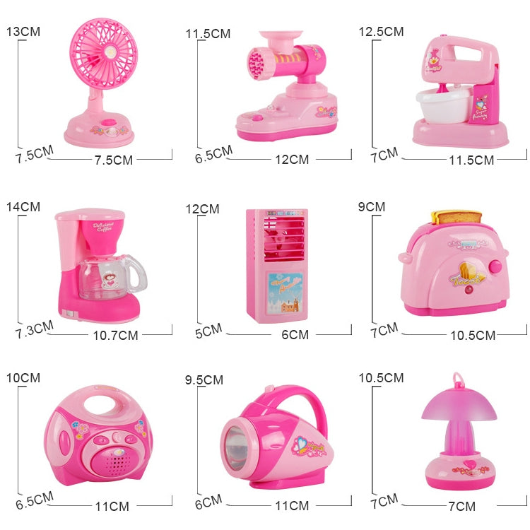 Mini licuadora, juego de simulación, electrodomésticos de juguete para niños, 3691