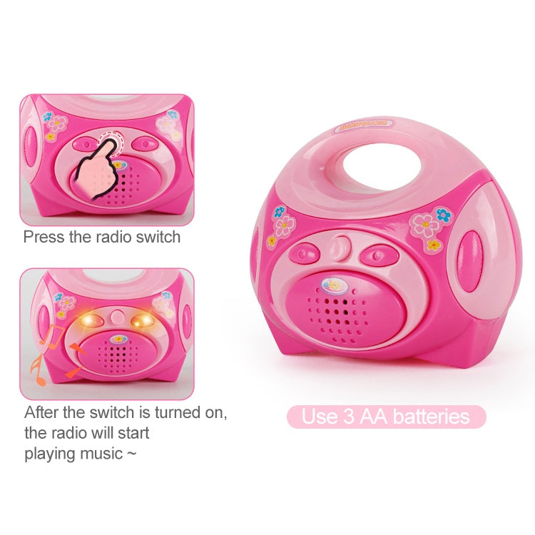 Mini Radio Juego de simulación Niños Aparatos de simulación Juguetes, 3676