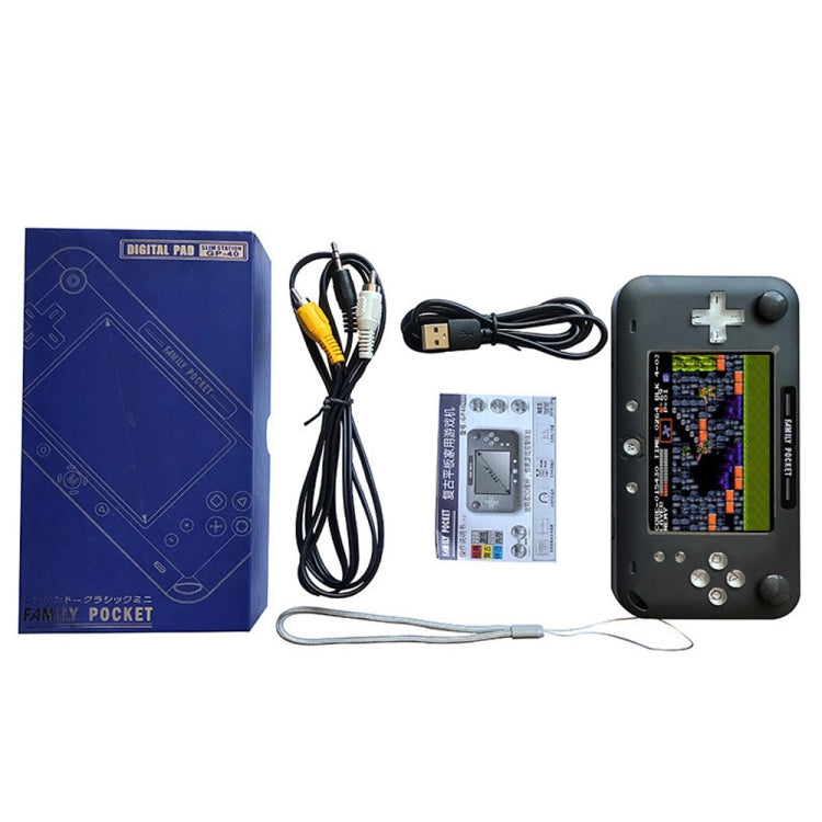 Consola de bolsillo RS-52FC PSP de 4,0 pulgadas, compatible con 208 juegos clásicos de NES