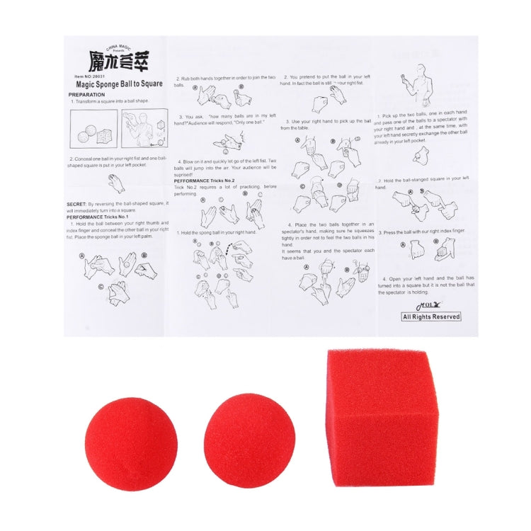 Bolas de esponja mágicas accesorios mágicos, Magic Sponge Balls