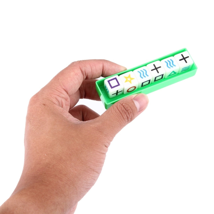 Divertido rompecabezas accesorios mágicos juguetes para niños dados simpáticos naipes, Magic Props