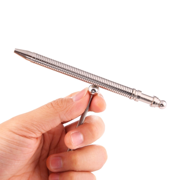 El lápiz magnético de la persona agitada del dedo de la pluma de la tinta juega la pluma del metal, sin recambio, Think Ink Pen