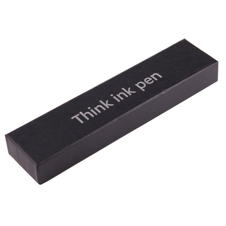 El lápiz magnético de la persona agitada del dedo de la pluma de la tinta juega la pluma del metal, sin recambio, Think Ink Pen