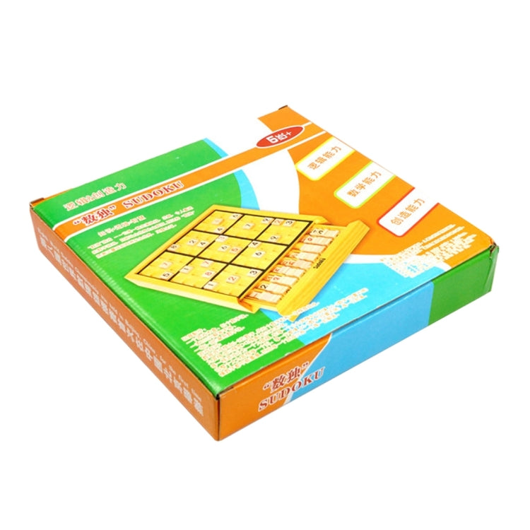 Sudoku de madera de juguete de inteligencia 9 x 9, 9x9