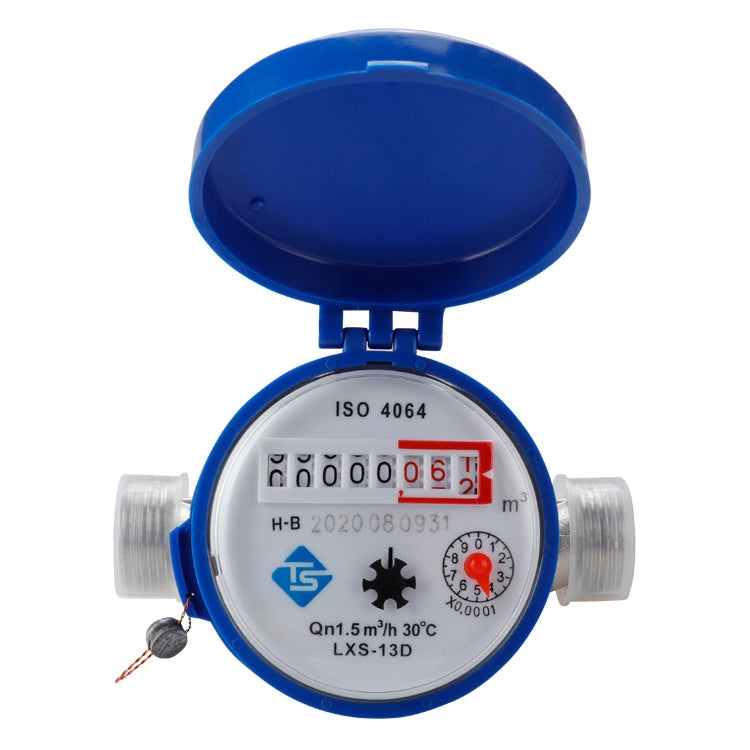 Medidor de agua fría de ala giratoria mecánica para el hogar TS-S300E medidor de agua combinado con pantalla Digital puntero de alta precisión