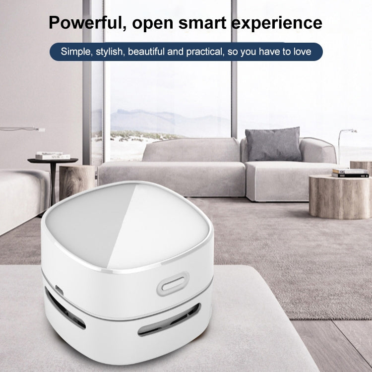 Aspirador de escritorio inalámbrico portátil de mano de estilo recargable de tapa dura de 4W mini, Hardcover Rechargeable Style
