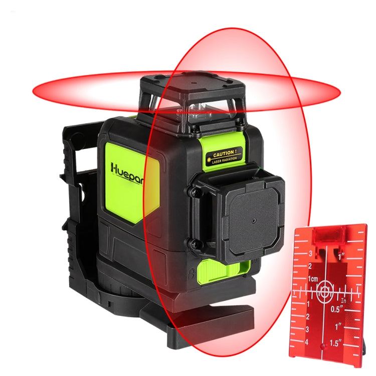 902CR 2 × 360 grados nivel láser que cubre paredes y pisos 8 líneas haz rojo IP54 a prueba de agua/polvo