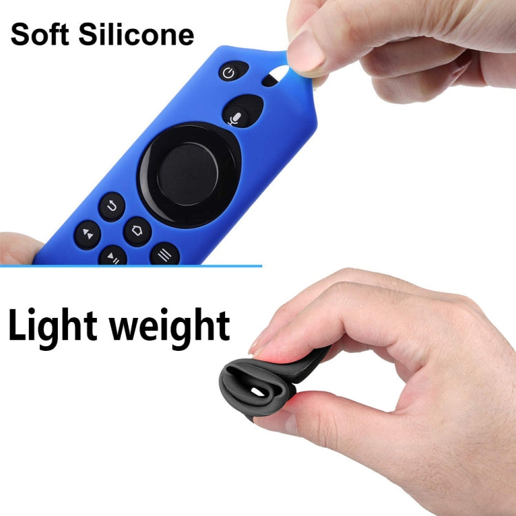 Cubierta de control remoto de silicona lavable con textura antideslizante para control remoto de Amazon Fire TV