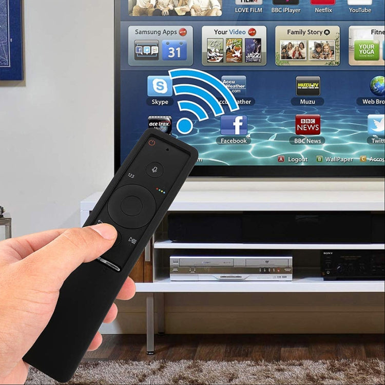 Cubierta de control remoto de silicona lavable con textura antideslizante para control remoto de Samsung Smart TV, Smart TV(Black), Smart TV(Dark Blue), Smart TV(Green), Smart TV(Blue), Smart TV(Red)
