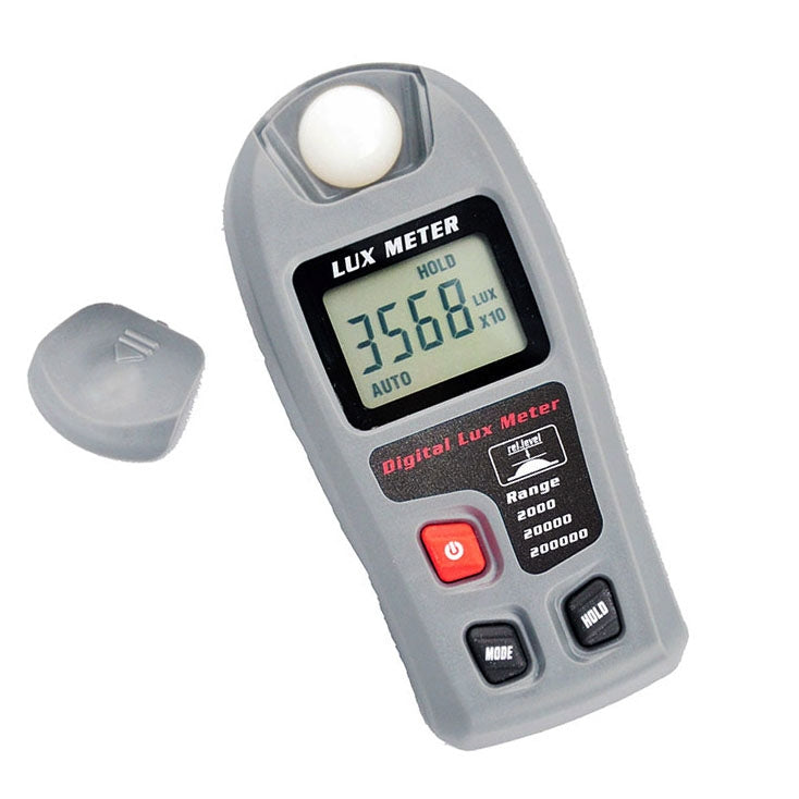 Medidor de lux de luz digital portátil LCD MT-30 para fábrica / escuela / casa en diversas ocasiones, rango: 0,1-200.000 lux, MT-30