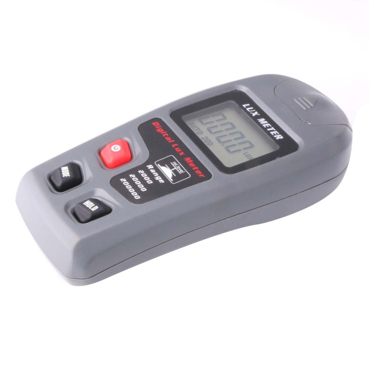 Medidor de lux de luz digital portátil LCD MT-30 para fábrica / escuela / casa en diversas ocasiones, rango: 0,1-200.000 lux, MT-30